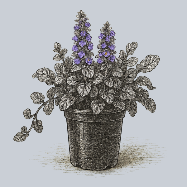 Black Scallop Bugleweed