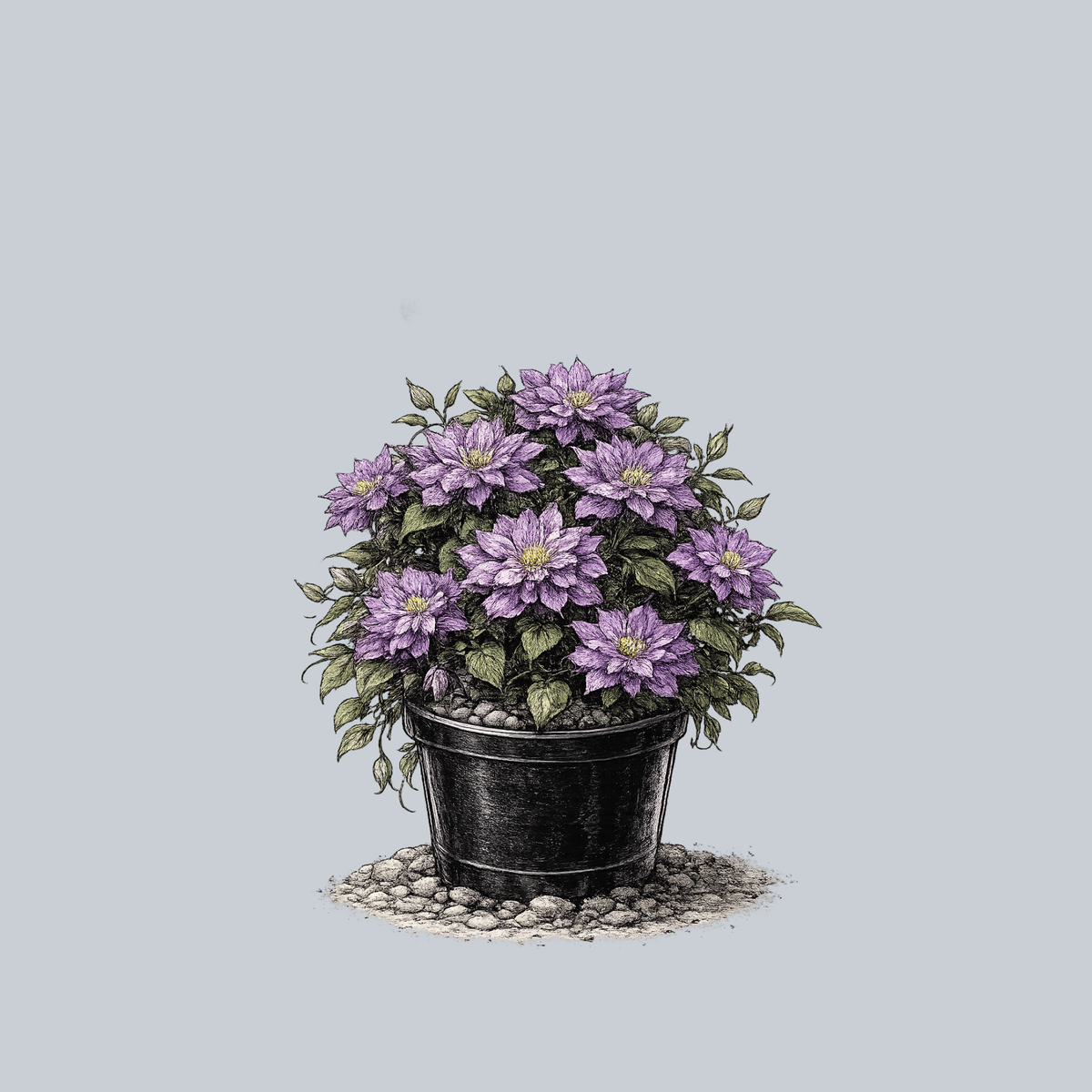 Blue Explosion Clematis – Plant Detectives