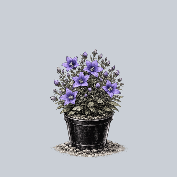Astra Blue Balloon Flower