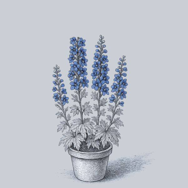 Aurora Blue Delphinium