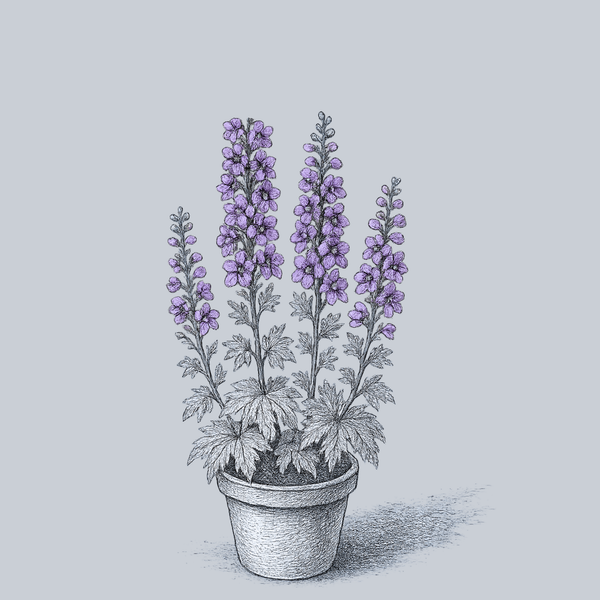 Aurora Light Purple Delphinium