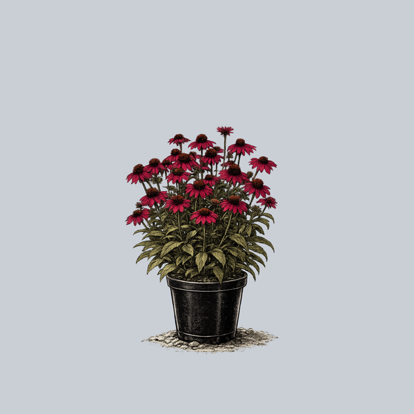 Sombrero Baja Burgundy Coneflower