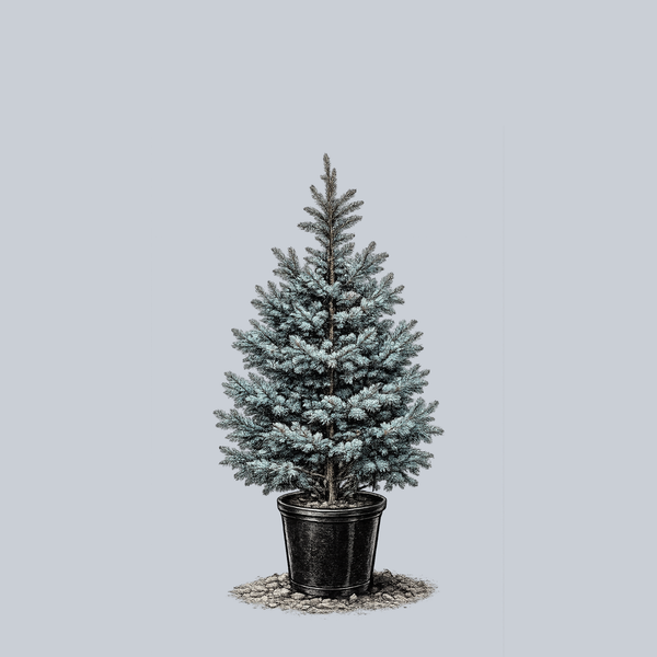 Baker's Blue Colorado Spruce