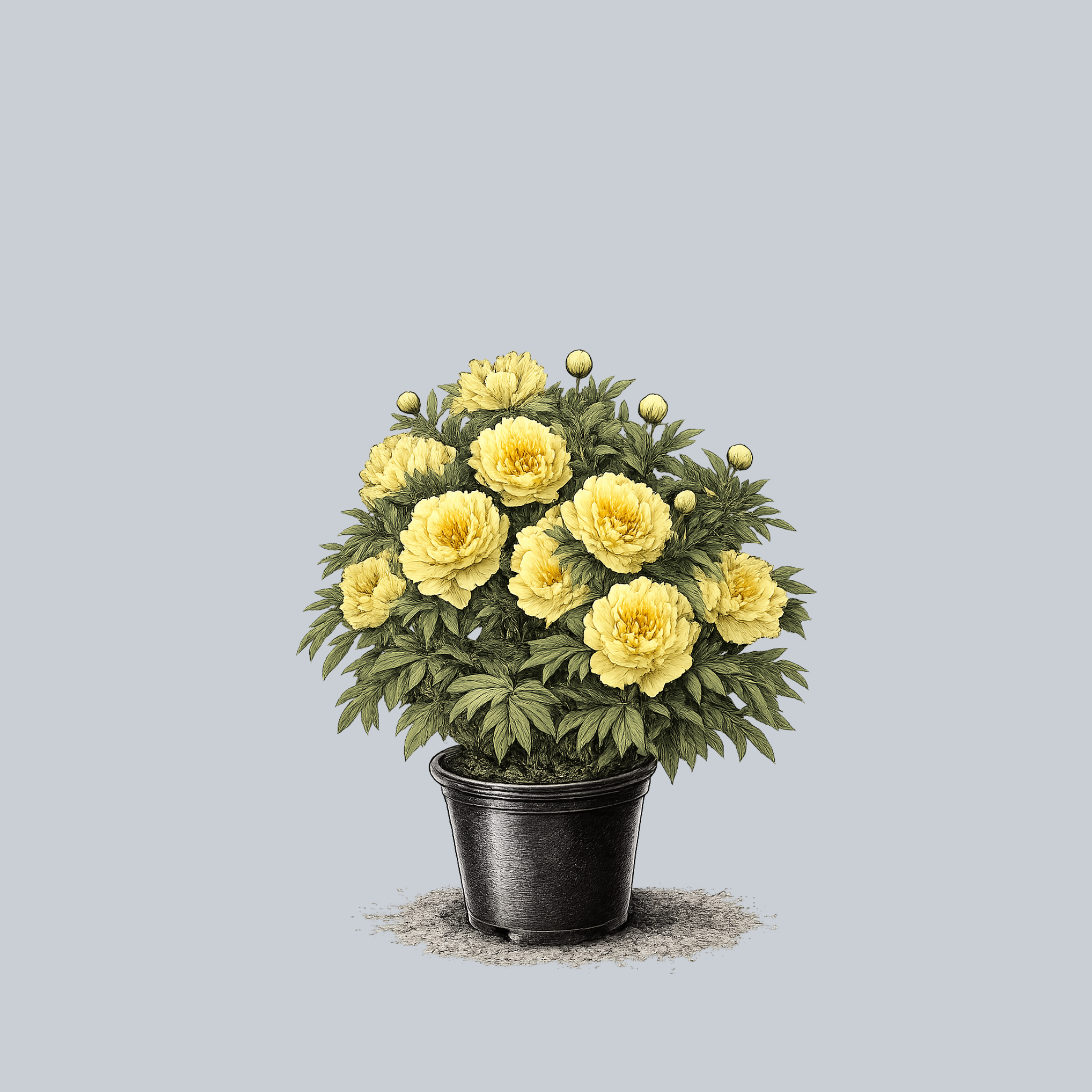 yellow peony plant Bartzella Itoh Peony – Plant Detectives