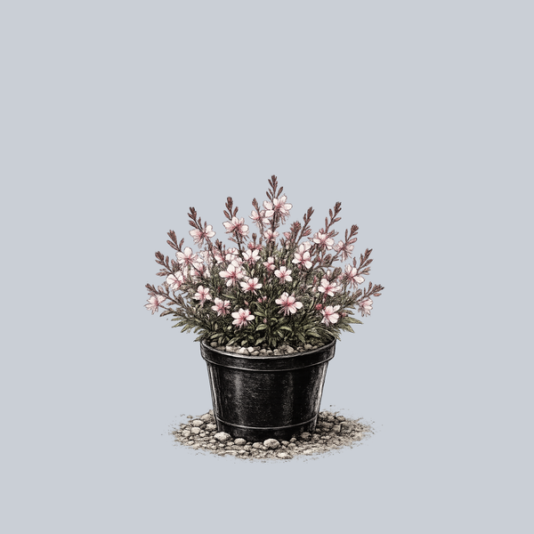 Belleza Compact Light Pink Wand Flower