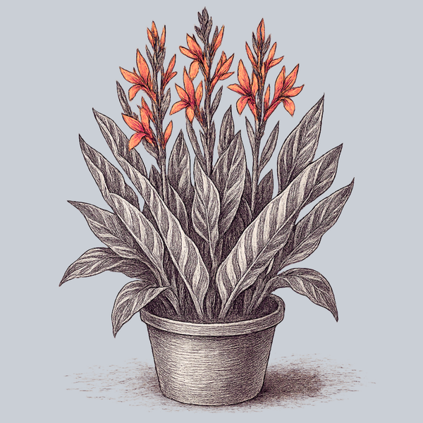 Bengal Tiger Canna Lily