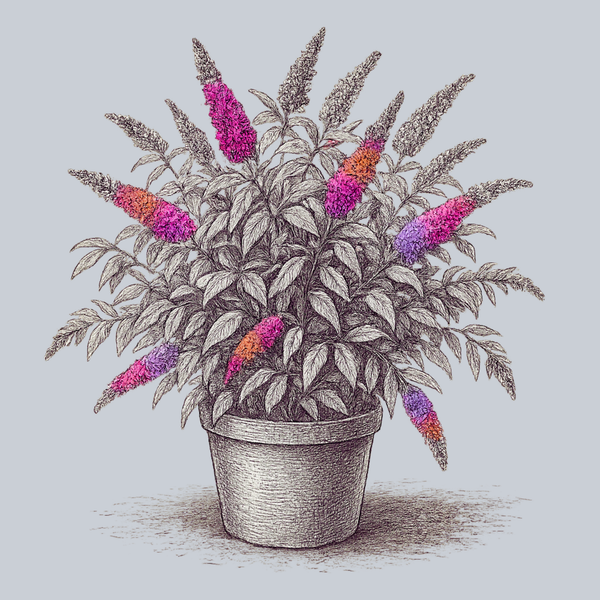 Bicolor Butterfly Bush