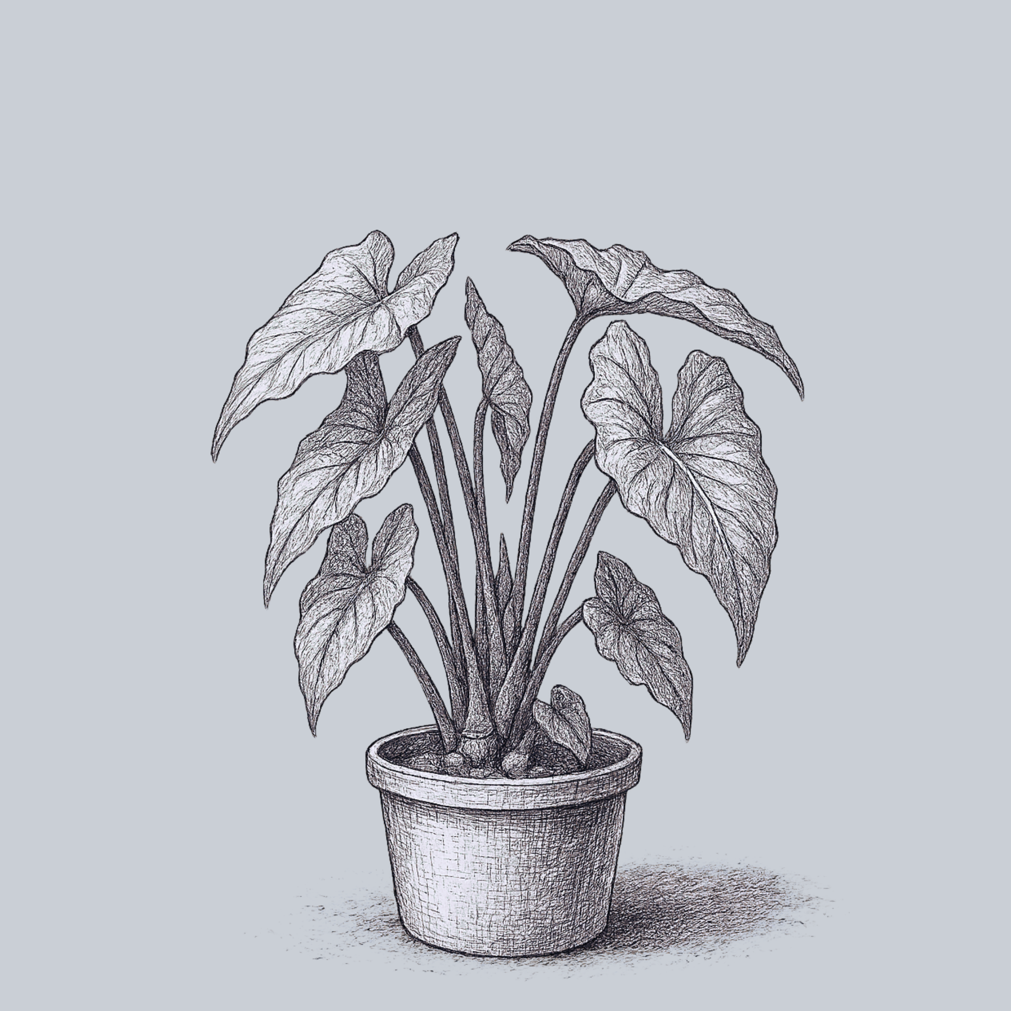 black stem elephant ear plant Black Stem Elephant Ear – Plant Detectives