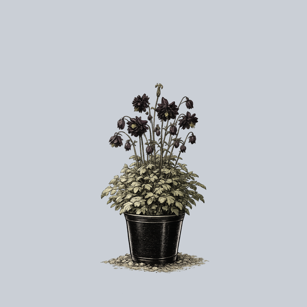 Black Barlow Columbine