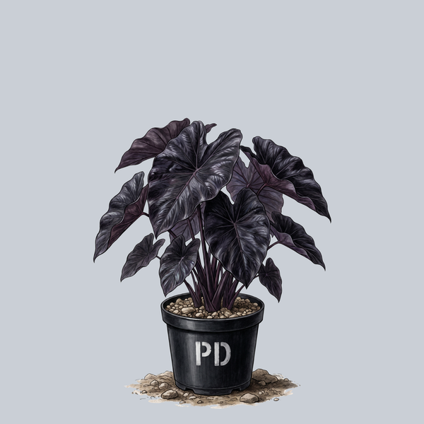 Black Sapphire Elephant Ear