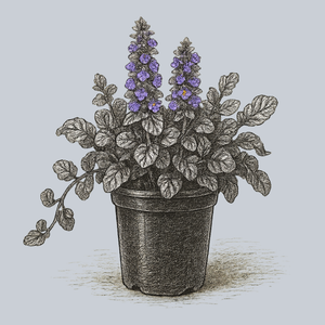 Black Scallop Bugleweed