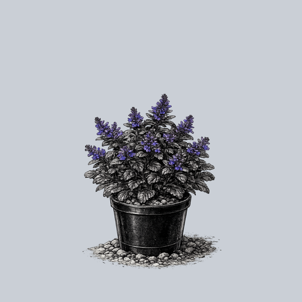 Black Scallop Bugleweed
