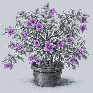 Blueberry Ice Bougainvillea