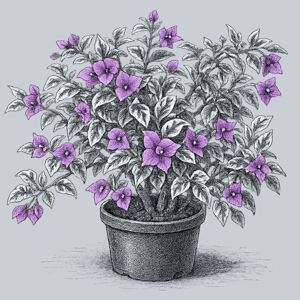 Blueberry Ice Bougainvillea