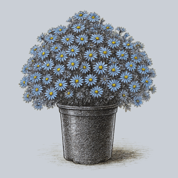 Bluebird Smooth Aster