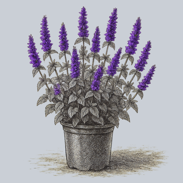 Blue Boa Hyssop