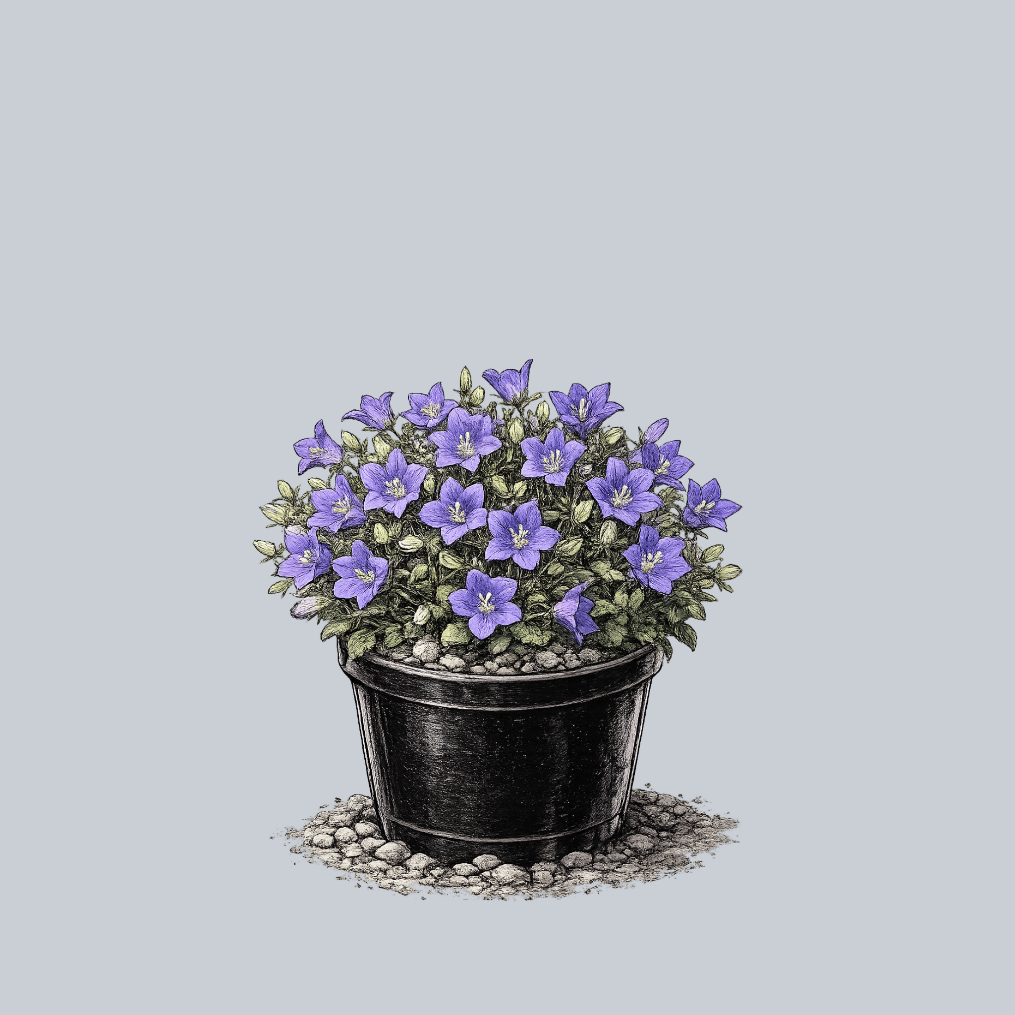 blue clips campanula plant Deep Blue Clips Bellflower – Plant Detectives