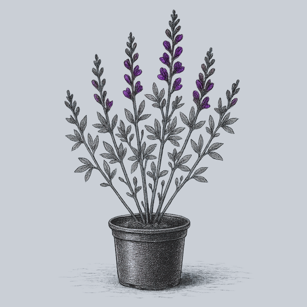 Burgundy Blast False Indigo