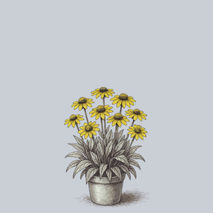 Canary Feathers Coneflower