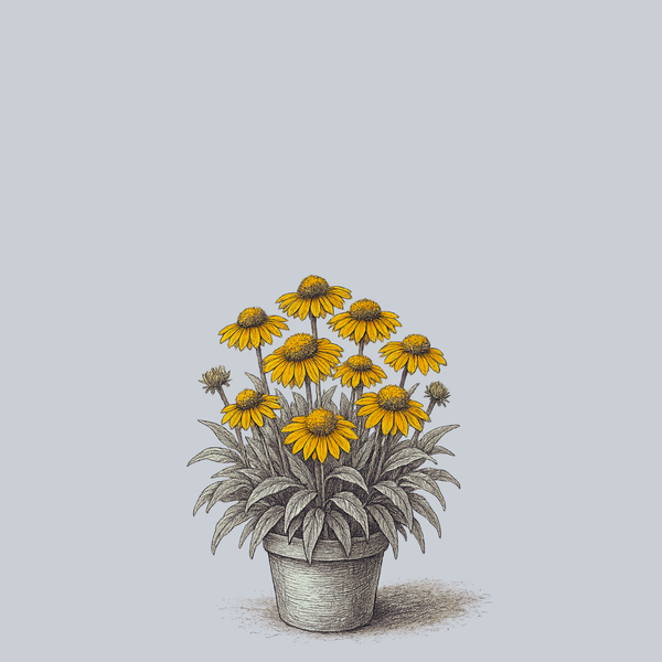 CARA MIA Yellow Coneflower