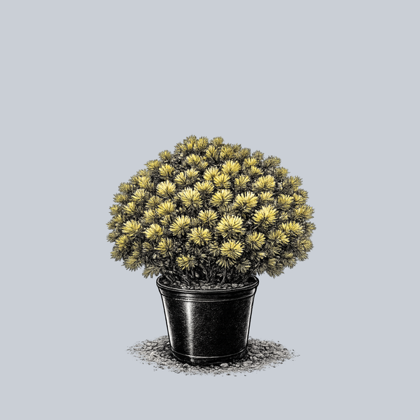 Carsten's Wintergold Mugo Pine