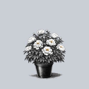 Charlie's White Peony