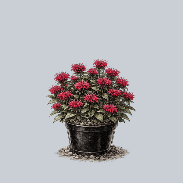 Cherry Pops Bee Balm