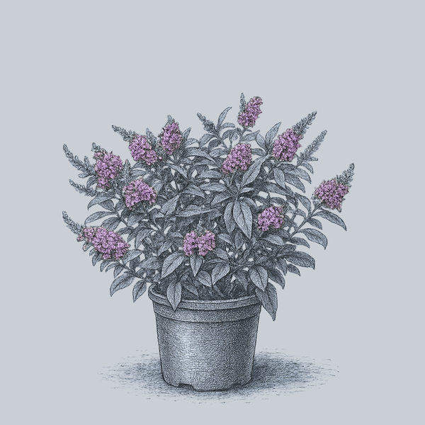 Chrysalis Blue Butterfly Bush