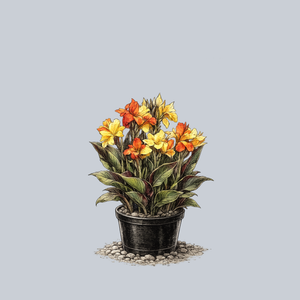 Cleopatra Canna Lily