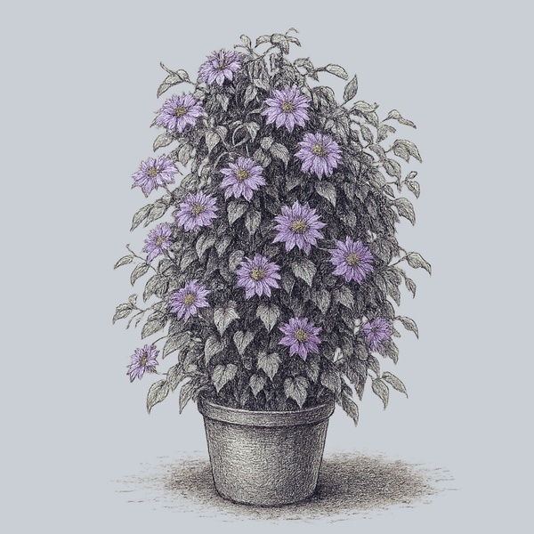 Crystal Fountain Clematis