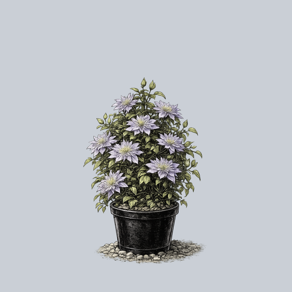 Crystal Fountain Clematis