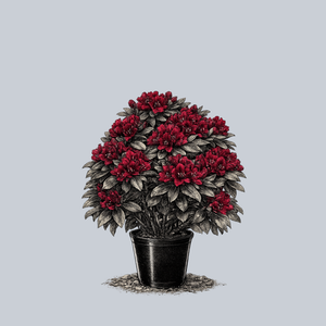 Dark Lord Rhododendron