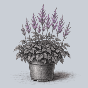 Dark Side of the Moon Astilbe