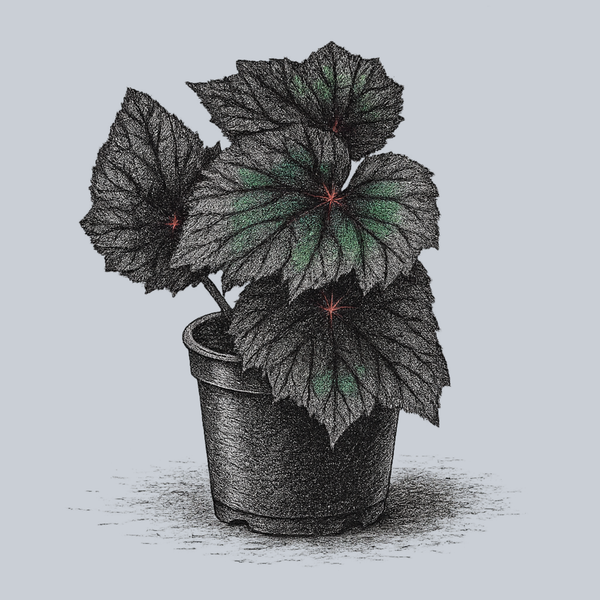 Dibs Thin Mint Rex Begonia
