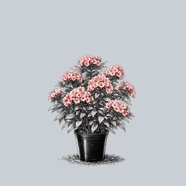 Ditomdre Coral Creme Drop Garden Phlox