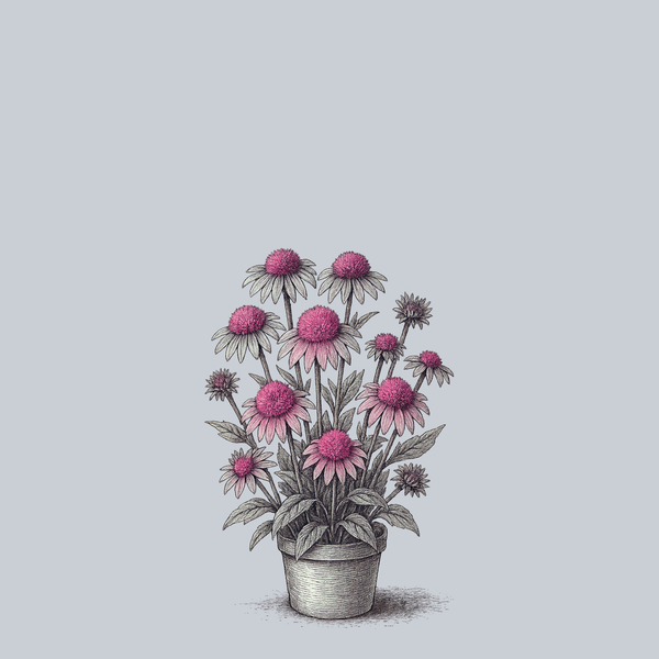 Pink Double Delight Coneflower