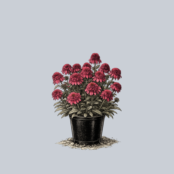 Double Scoop Raspberry Coneflower