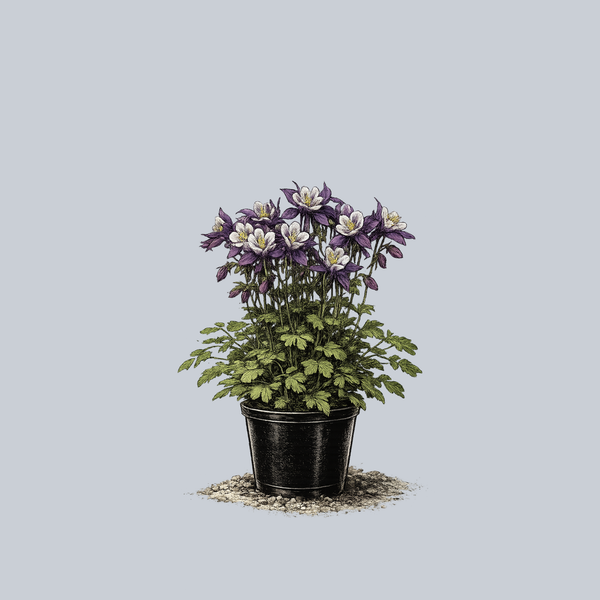 Earlybird Purple White Columbine