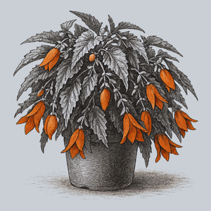 Encanto Orange Begonia