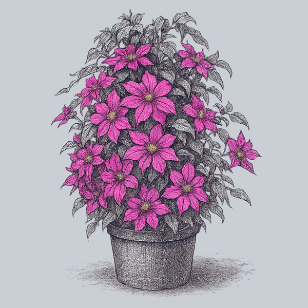 Ernest Markham Clematis