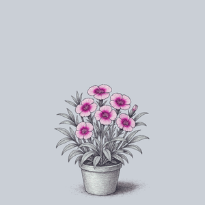 Everlast Light Pink + Eye Dianthus