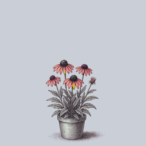 Fiery Meadow Mama Coneflower