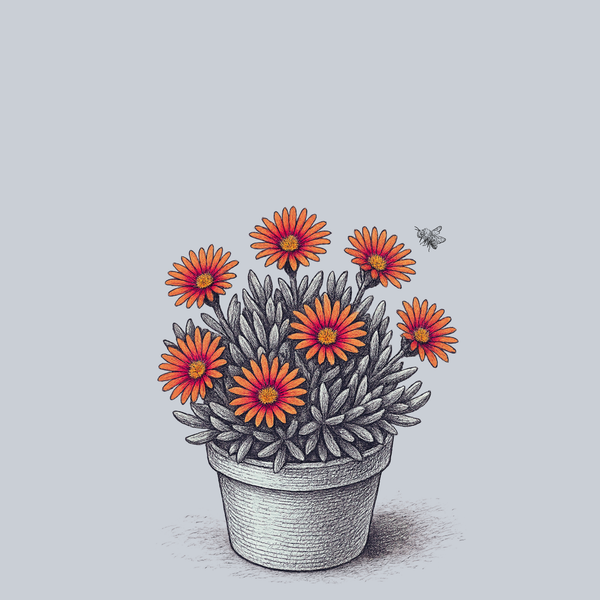 Fire Spinner Ice Plant