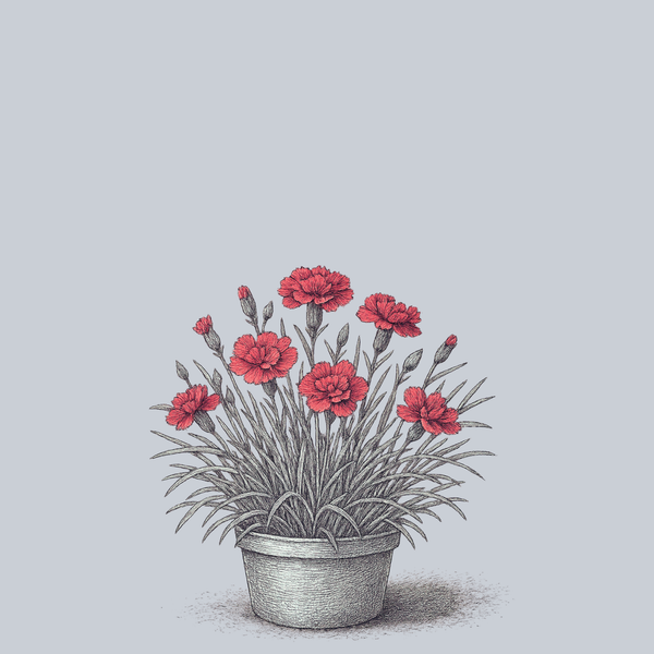 Frosty Fire Dianthus