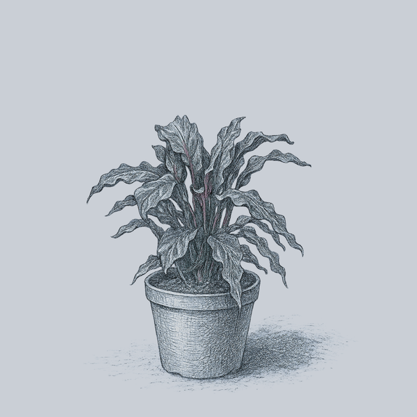 Furry Feather Calathea