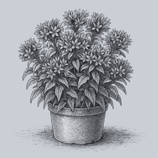 Genti White Clustered Bellflower