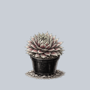 Giant Glacier Blue Hens And Chicks
