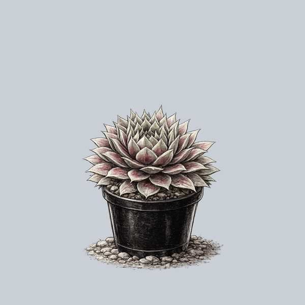 Giant Glacier Blue Hens And Chicks