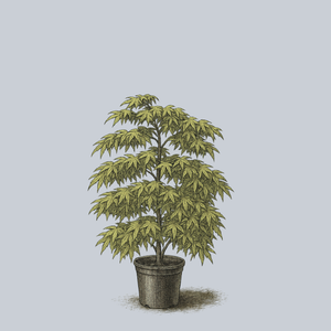 Golden Falls Japanese Maple