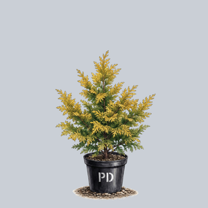 Golden Whorl Hinoki Cypress
